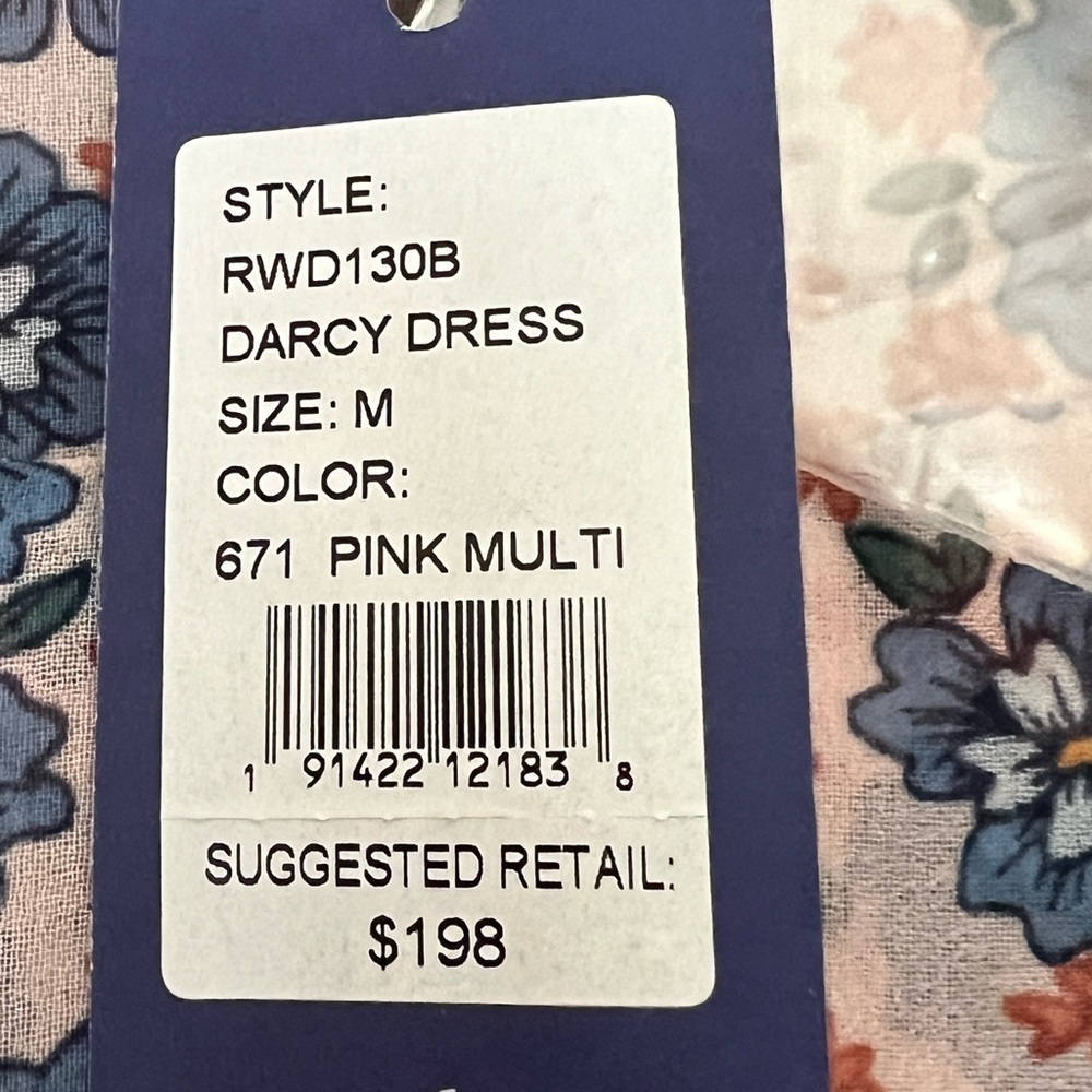 Rebecca Minkoff Floral Darcy Ruffle Dress M - Picture 8 of 8